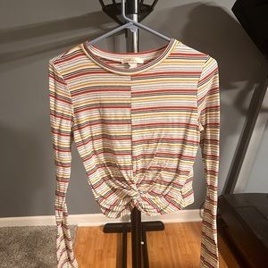 TJ Maxx striped crop top